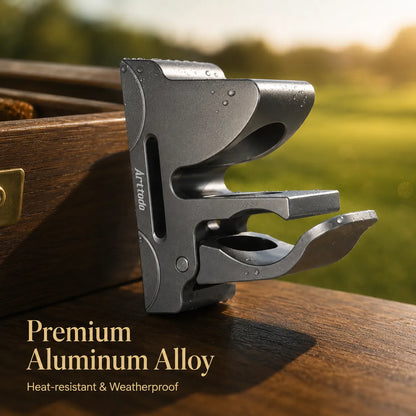 🔥Universal Magnetic Golf Cart Cigar Clip - Hands-Free Cigar Holder for Golfers, Strong Magnet Mount