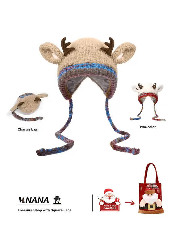 🎄Festive Christmas Antler Hat | Original Handcrafted Design