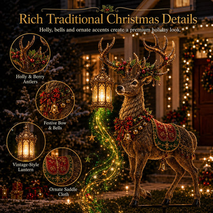 🌲 Christmas Magic Flowing Light Collection — Magical Swirling Light Stakes For Your Garden