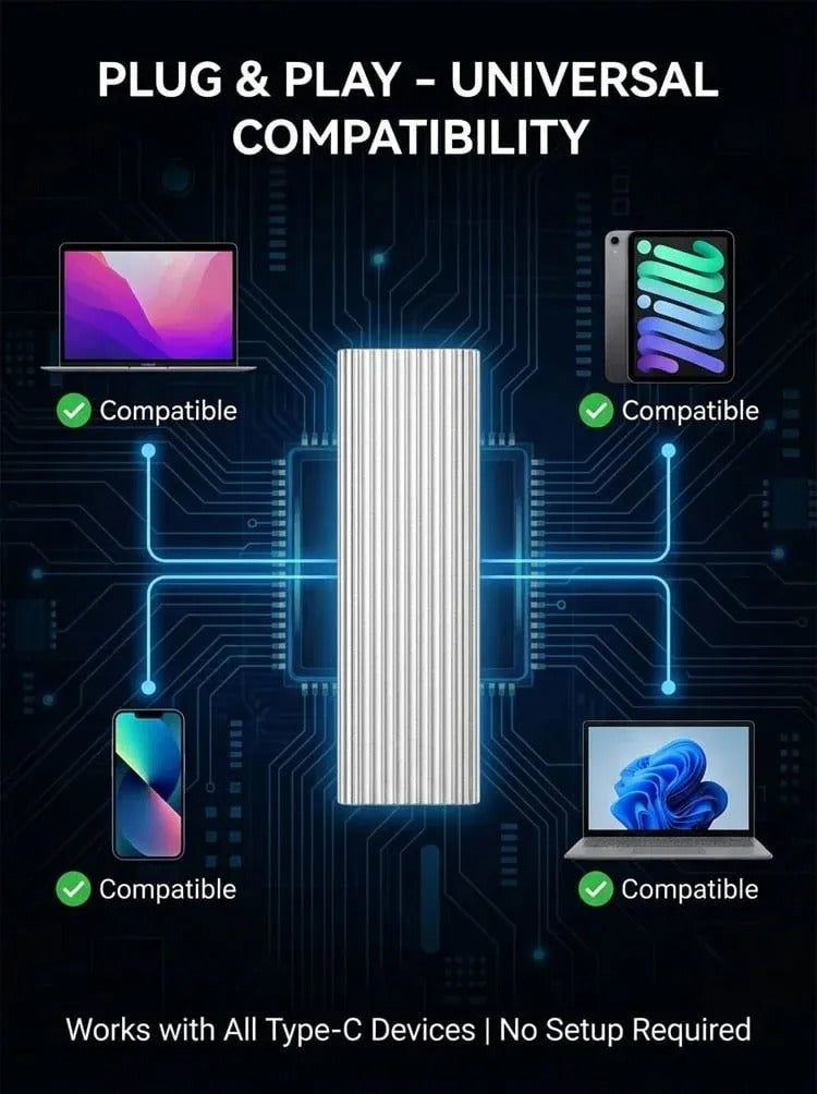 🏆Flash Sale⚡ 50K+ SOLD! Almost Gone-🔥16TB Large-Capacity Type-C Portable Mini SSD