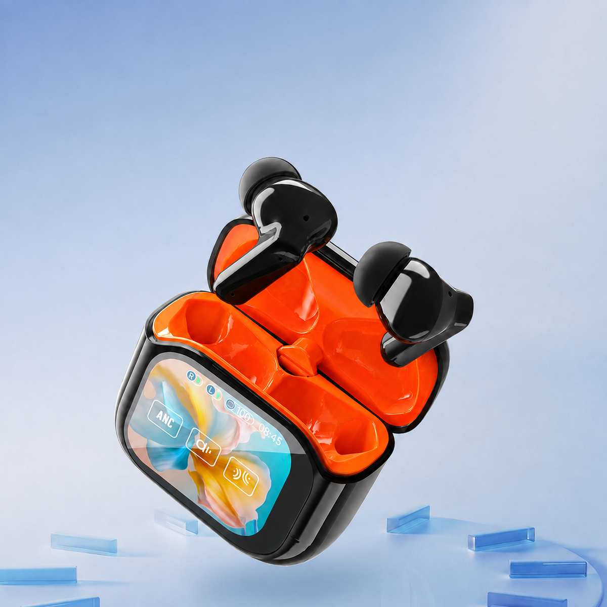 2026 New Real-Time Translation Earbuds, Wireless Bluetooth Noise Canceling Headphones for Travel & Business