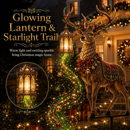 🎄🔥New arrivals- Light-Up Reindeer Lawn Stake, Festive Outdoor Christmas Decor