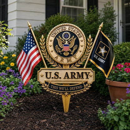 🇺🇸 Last Day Promo: 49% OFF 🎖️- US Military Branch Tribute Garden Stake Collection - ✈️Buy 2 Free Shipping Today!
