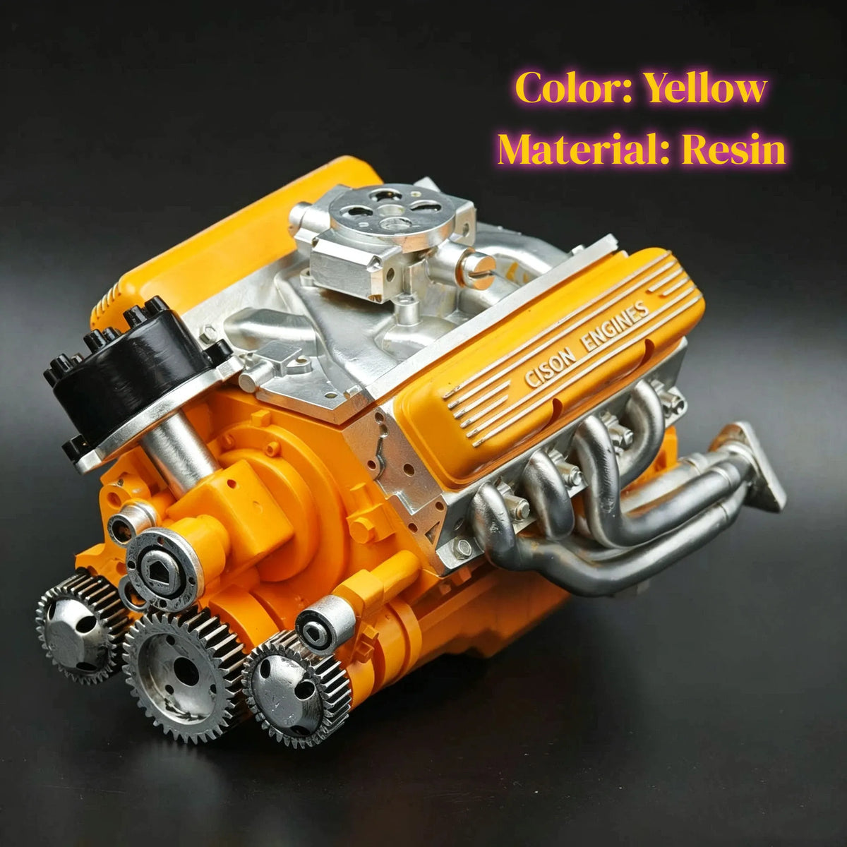 🎉Last Day Promotion 50% OFF + FREESHIPPING🔥 - Gasoline OHV V8 Small-block Engine Model Kits(Non-functional Display Model )