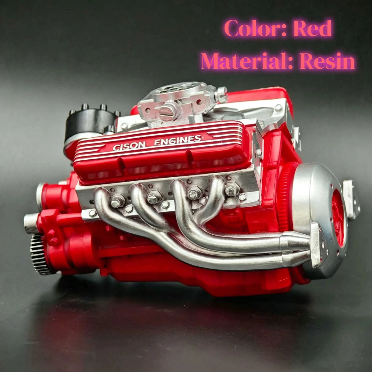 🎉Last Day Promotion 50% OFF + FREESHIPPING🔥 - Gasoline OHV V8 Small-block Engine Model Kits(Non-functional Display Model )