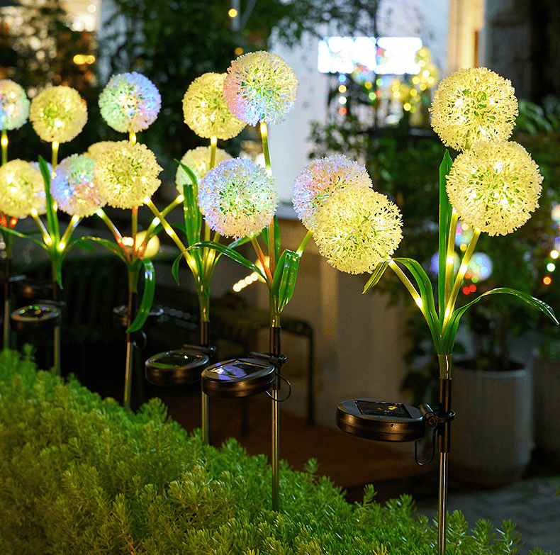 ❤️Handmade Outdoor Solar Dandelion Lamp